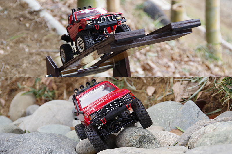 ごぶやまパート2 WPL ラジコン 裏山 散歩