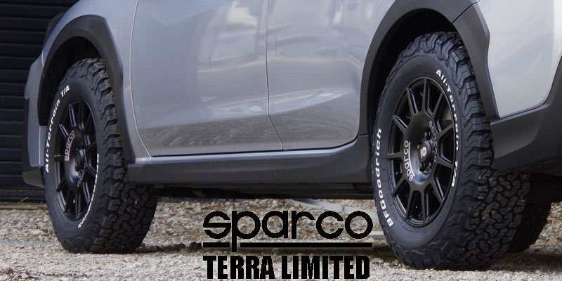 SPARCO TERRA SUBARU XV ごぶやまパート2